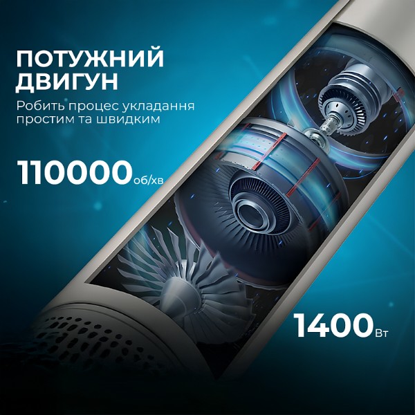 Фото - Стайлер Cecotec Bamba CeramicCare 2in1 AirGlam Black (CCTC-00244)